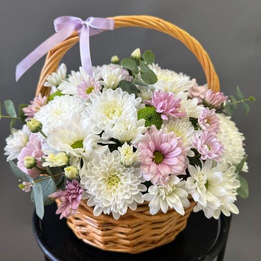 Корзина с цветами