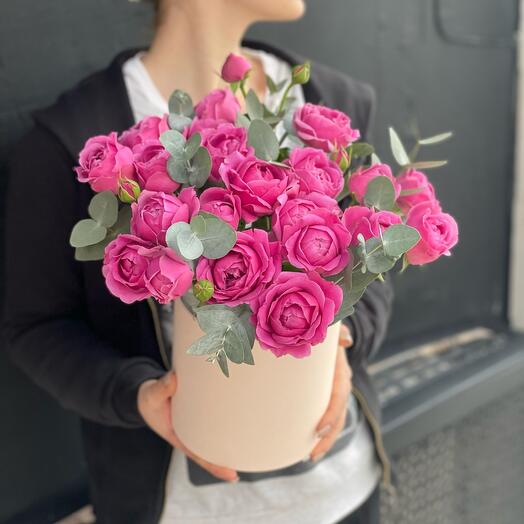 Rosas de peonía en Caja🩷