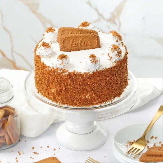 Lotus Biscoff BIRTHDAY Cake