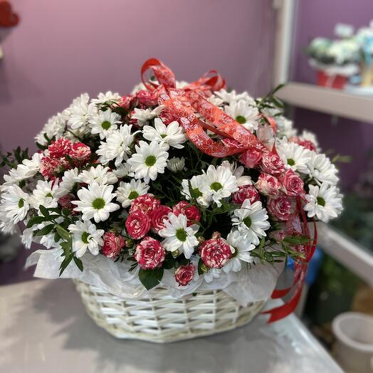 Корзина цветов