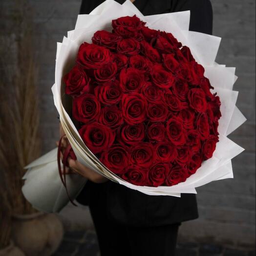 51 красная роза   🌹