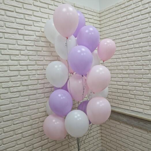 Фонтан из шаров для фотозоны Мечта