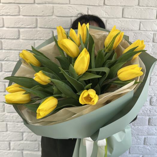 Желтые тюльпаны