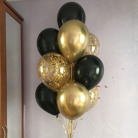 Шары «Черное золото» 27