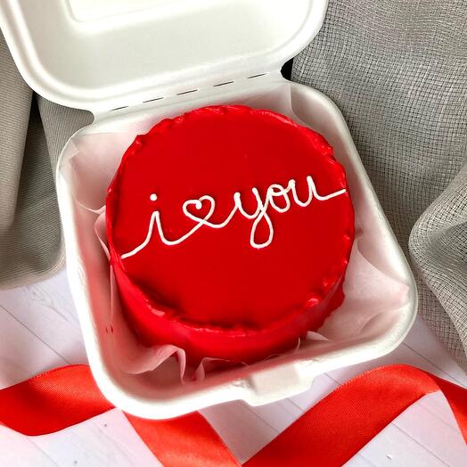 Бенто-торт «i love you»