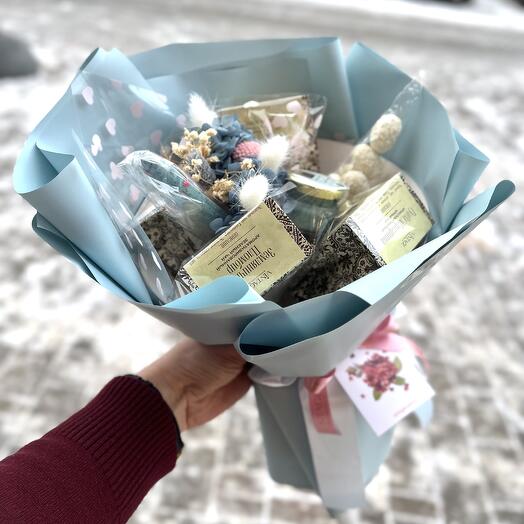 Букет из чая и кофе «Мечта»