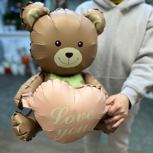 Мишка с сердечком ♥️