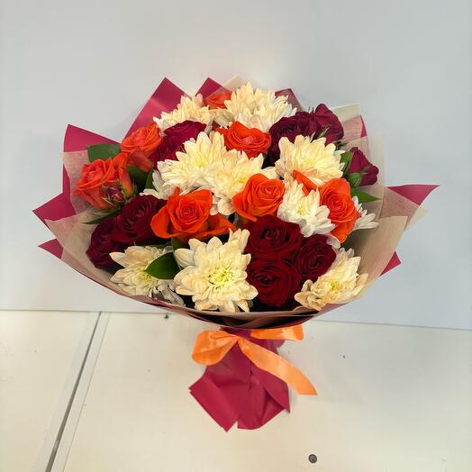Bouquet of Fiery greetings