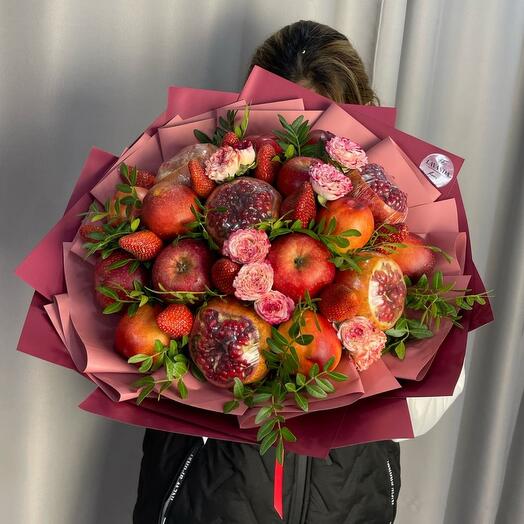 Букет " Бургунд"