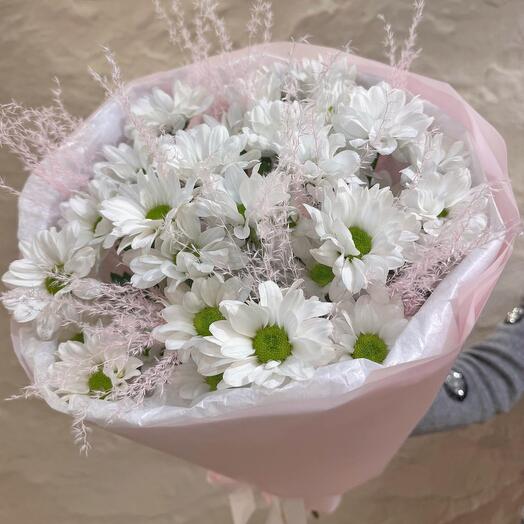 Букетиз ромашковых хризантем