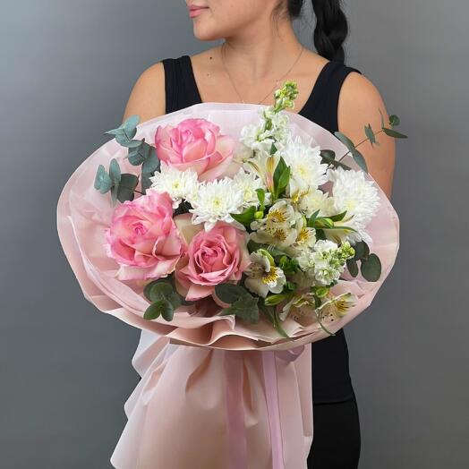 Цветы Букет Art Flowers Тепло твоих слов