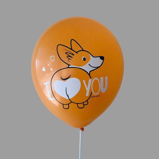 Шар Гелиевый Корги i you