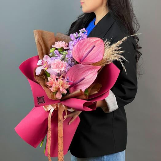 Цветы Букет Art Flowers Ханшайым