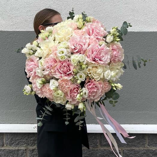 Букет maxi 🤍🌸🌿