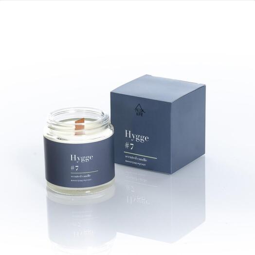 Свеча "Hygge" ароматическая (виноград и мускат), 90 гр