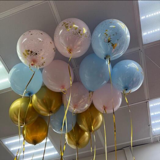 Juego de globos de helio 552-en el techo ( diseño aerodinámico )