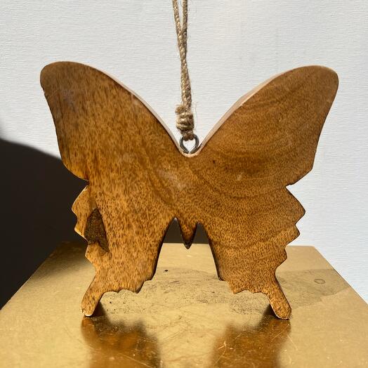 Wood butterfly