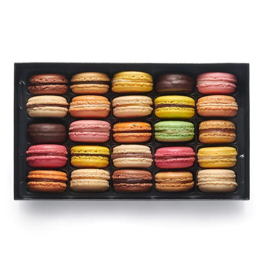 Макарон Royal Mix (набор из 25 шт) 🧁🍰🍪🍩🍫🍬🍭☕️🦋🦄🎁🎊