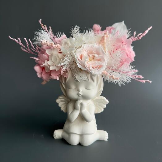 Interior composition and stabilized colors "Angel"