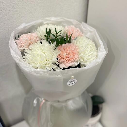 Букет круглый 🤍