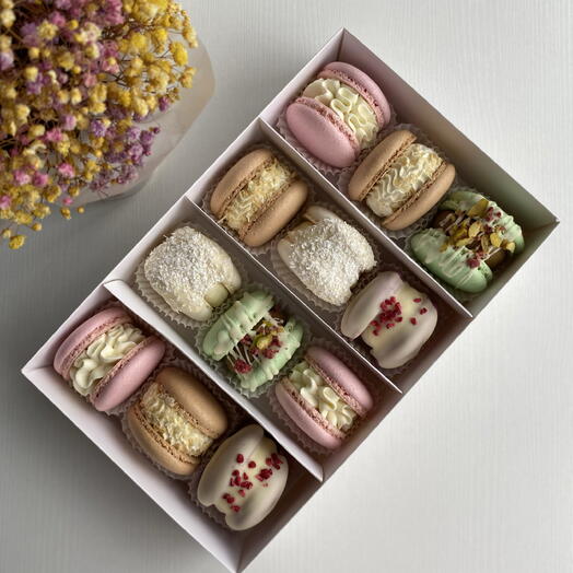 Набор макарон 12 шт