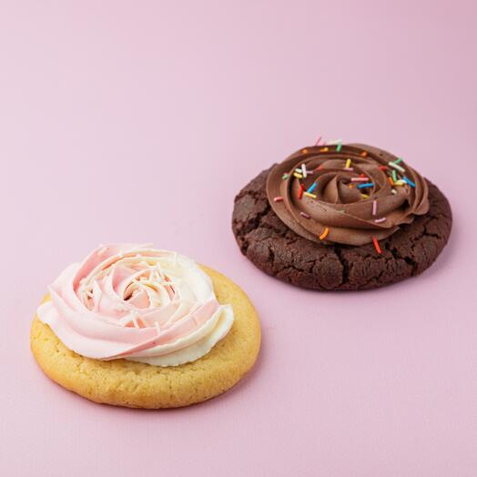 Крамбл кукис Свадебный и Шоколадный торт