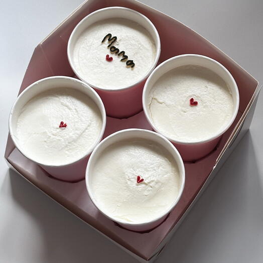Cake to go, торт в стакане для мамы