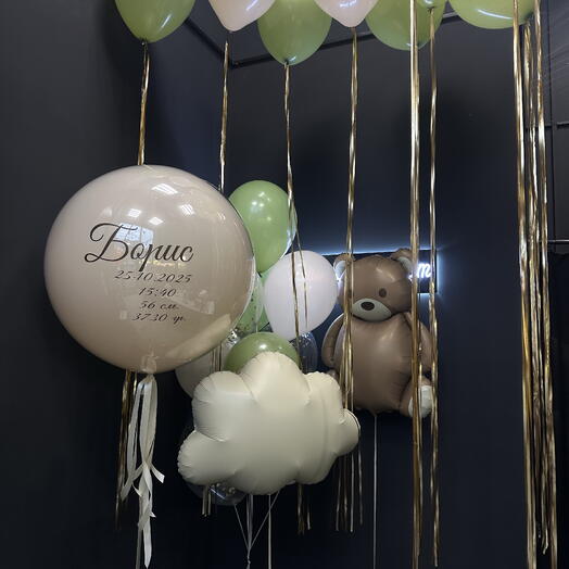 Шары на выписку (для мальчика)