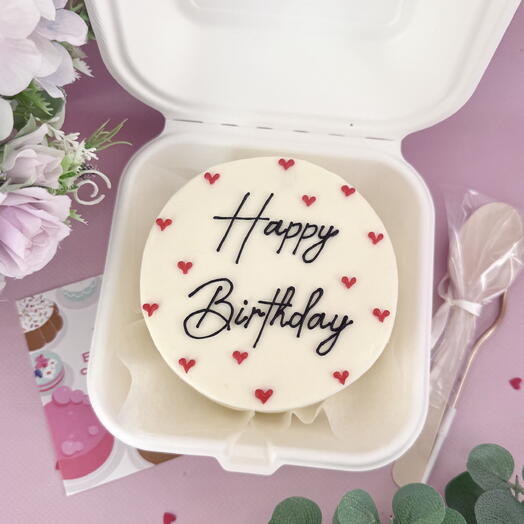 Бенто торт «happy birthday