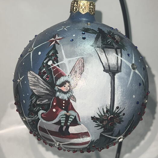 Новогодний шар «Ангел снов» (2458)