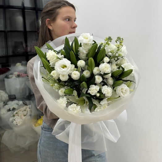 Бело-зеленый микс