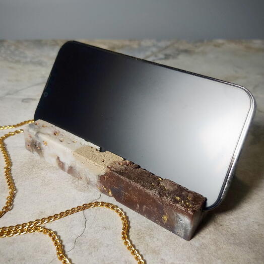 Подставка под телефон «Камушек»