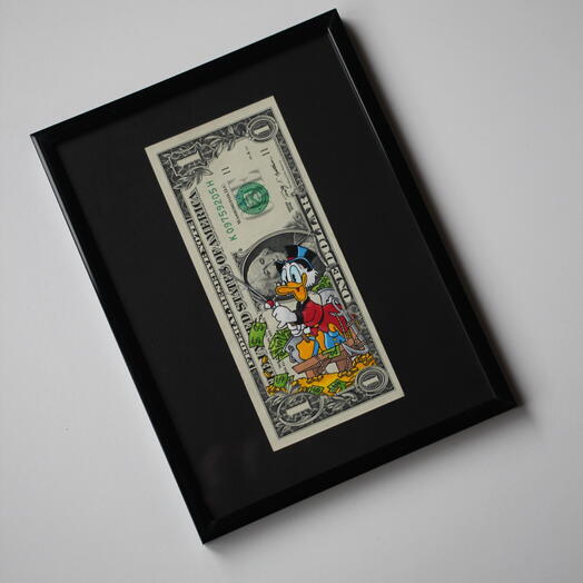 Интерьерная картина Скрудж рыбалка