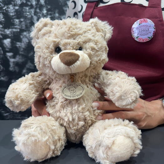 Медведь кремовый Teddy