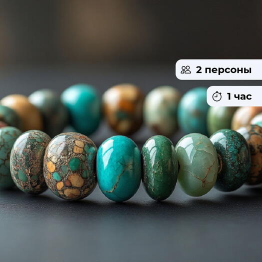 Минеральная палитра. Мастер-класс по созданию украшения из натуральных камней