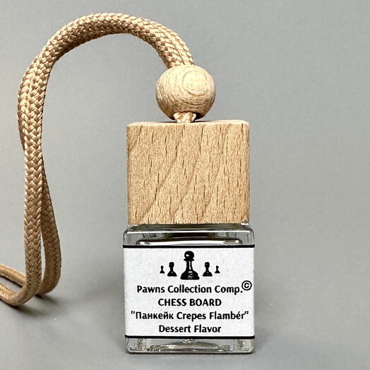 Диффузор для машины Pawns Collection ароматизатор CHESS BOARD 8 мл панкейк с малиновым джемом