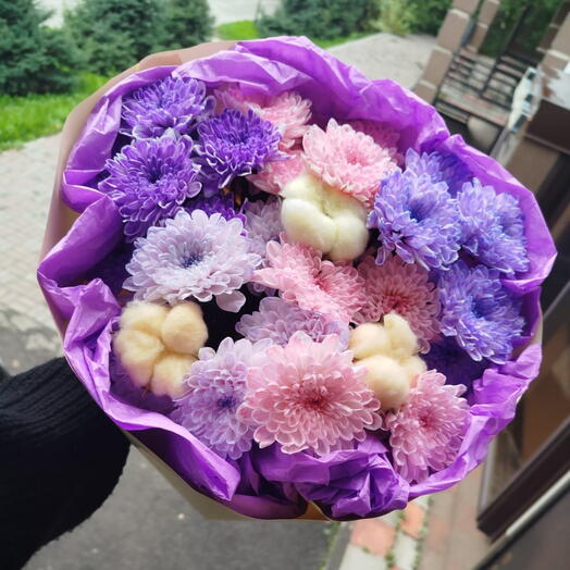 Микс с хлопком