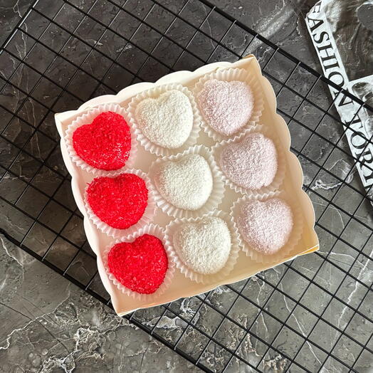 Зефир сердца на 14 февраля любимой девушке