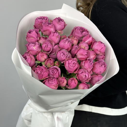 💗Роза Пионовидная Мисти-Баблс 11 штук