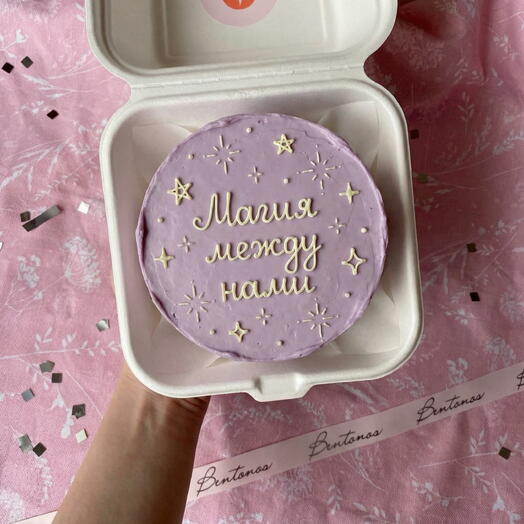 Бенто торт на День Святого Валентина Магия между нами, коллекция «14 февраля»