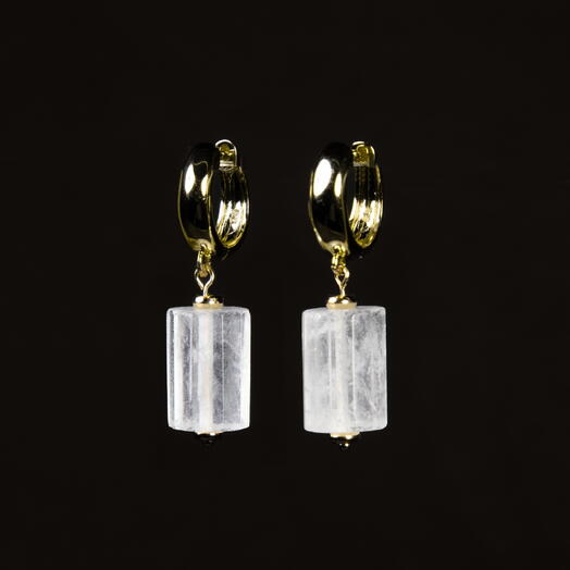 Серьги Нисса Горный хрусталь 14K (EAR1150)