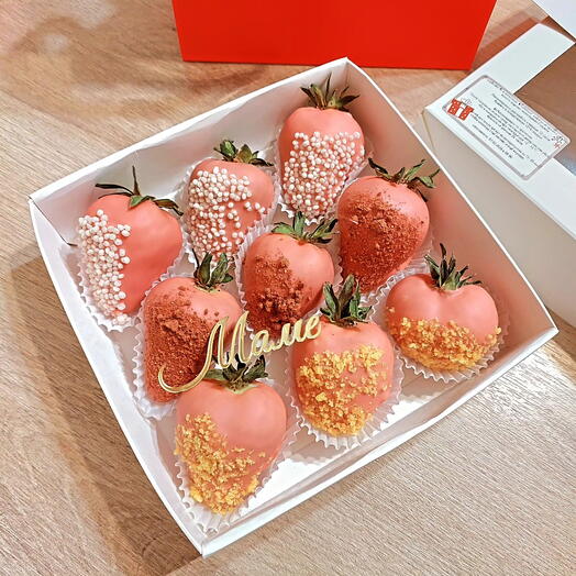 Клубника в бельгийском шоколаде МАМЕ 🍓♥️