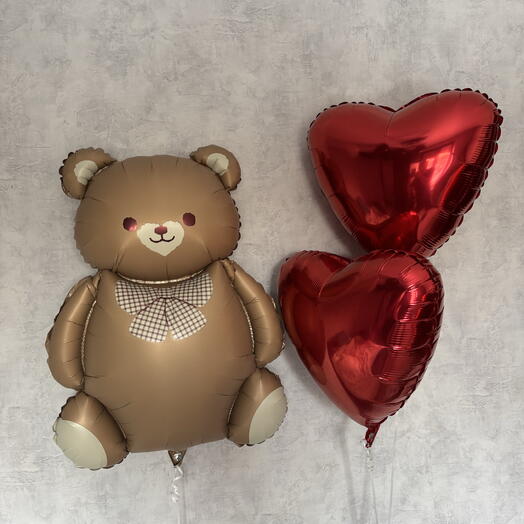 Набор шаров ко дню всех влюбенных