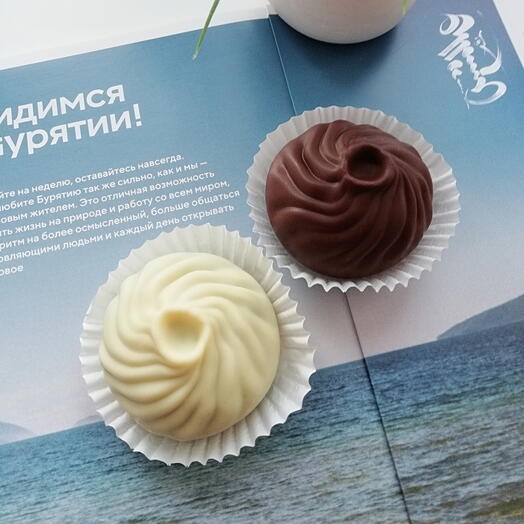Набор Буузы (позы) из Дубайского шоколада Большие
