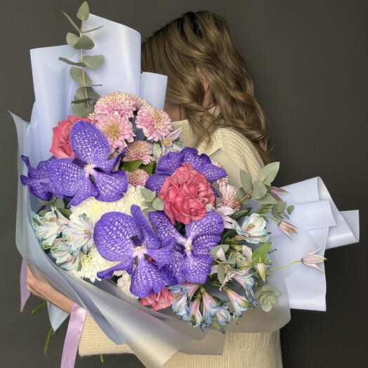 Букет «Вау Ванда💜»