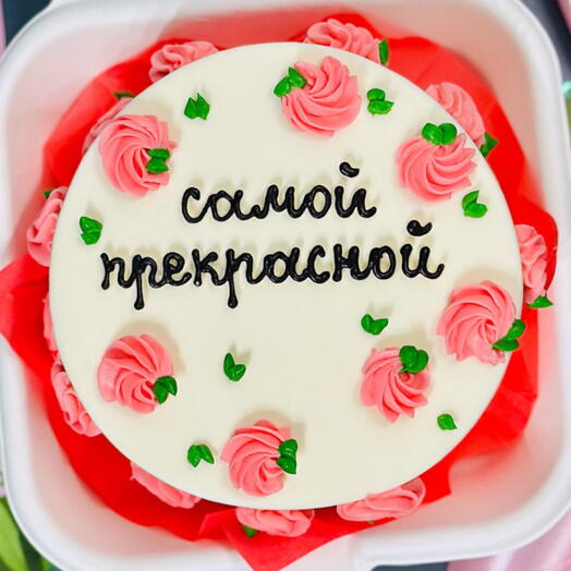 Бенто торт на 8 марта 💕