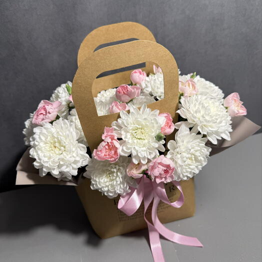 Цветы в коробке ,, Радость»🌸