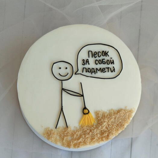 Бенто торт песок