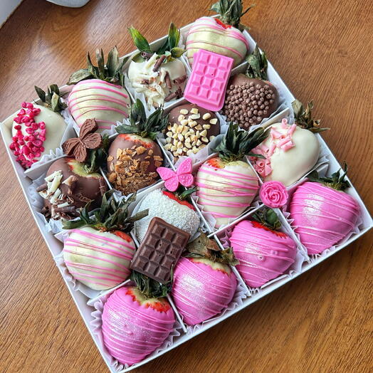 Клубника в шоколаде 16 штук