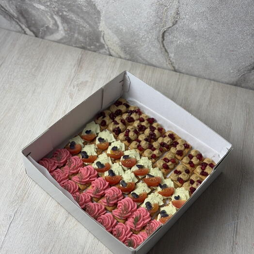 Бокс крекеры 3 вида паштета